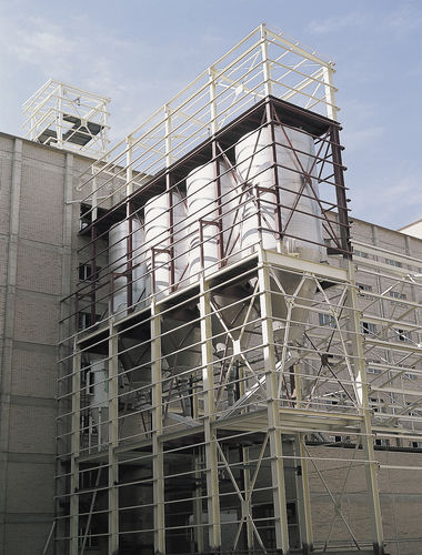 Silo di pesatura - Intranox - per prodotti sfusi / in acciaio inossidabile