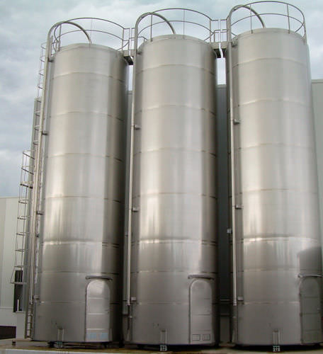 Silo di pesatura - Intranox - per prodotti sfusi / in acciaio inossidabile