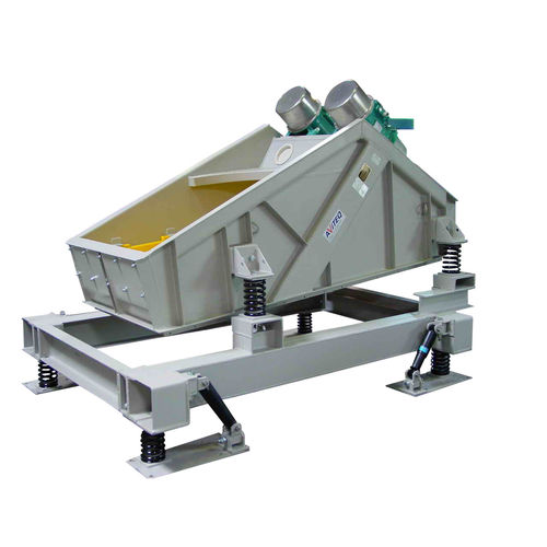 Vaglio di sgocciolamento - AViTEQ Vibrationstechnik GmbH - a vibrazione lineare / per granulati plastici / per liquido