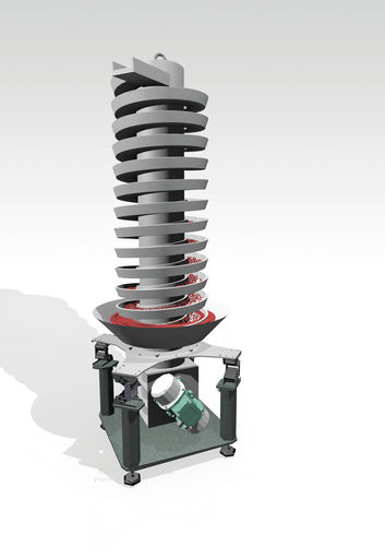 Trasportatore a vibrazione - AViTEQ Vibrationstechnik GmbH - verticale / a spirale / da trasporto