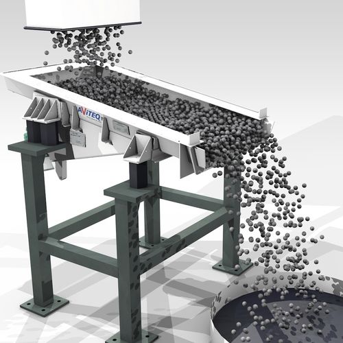 Trasportatore a vibrazione - AViTEQ Vibrationstechnik GmbH - a canale / da trasporto / per alimentatore