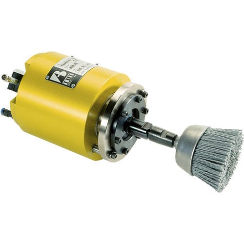 Mandrino per sbavatura - Flexibrush Serie 100 - AMTRU - di lavorazione / da spazzolare / di trattamento superficiale
