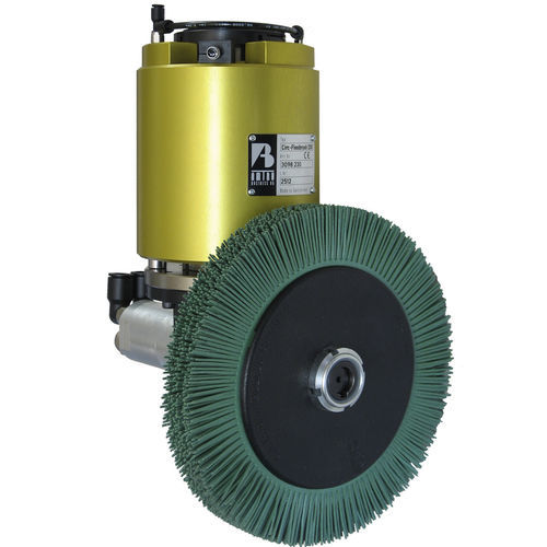 Mandrino di lavorazione - Circ-Flexibrush Serie 200 - AMTRU - per sbavatura / da spazzolare / con motore pneumatico