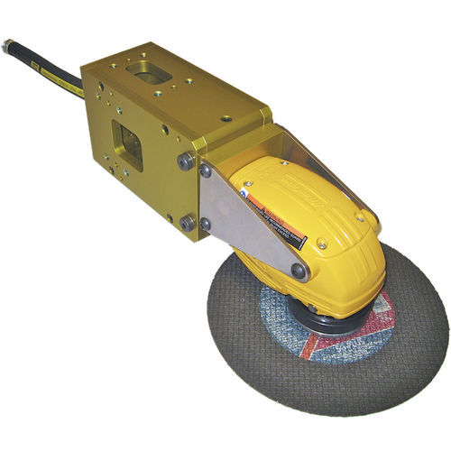 Smegliatrice da taglio stazionaria - Angle-Cutter Serie 400 - AMTRU - pneumatica / angolare / per robot