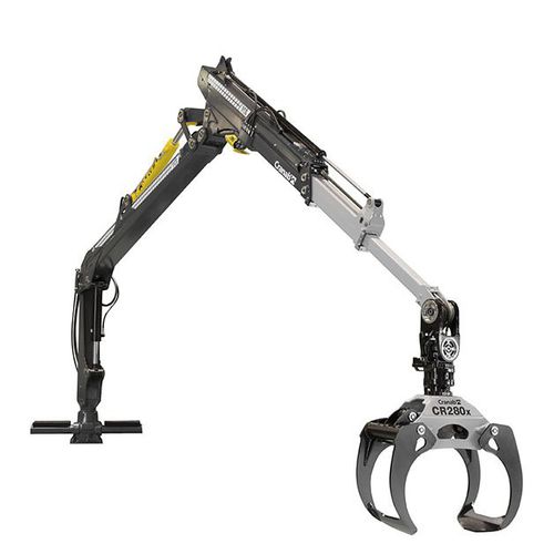 Gru forestale articolata - FC6 - Cranab - montata su trattore