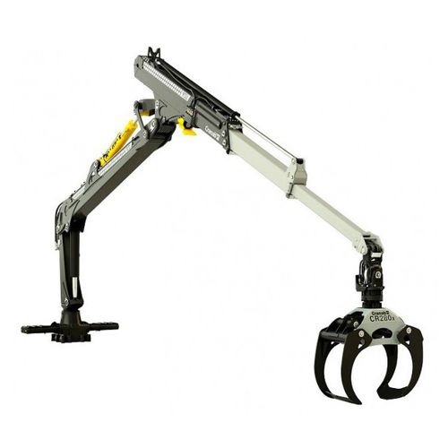 Gru forestale articolata - FC10  - Cranab - montata su trattore