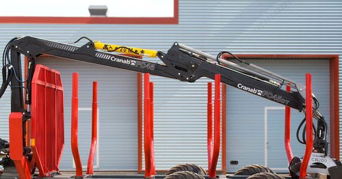 Gru forestale con braccio - FC45 - Cranab - mobile