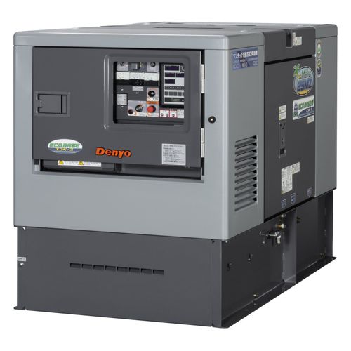 Gruppo elettrogeno insonorizzato - DCA-25MZ - Denyo - diesel / trifase / stazionario