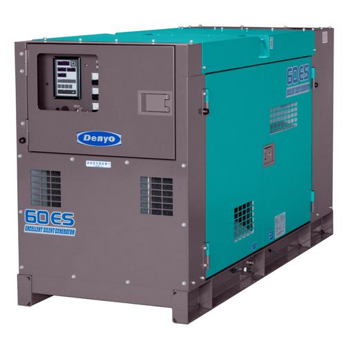 Gruppo elettrogeno diesel - DCA-60ESI2 - Denyo - trifase / stazionario / 50 Hz