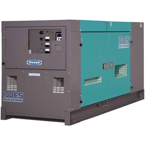 Gruppo elettrogeno diesel - DCA-100ESI - Denyo - trifase / stazionario / 50 Hz