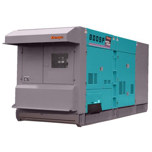 Gruppo elettrogeno diesel - DCA-800SPK - Denyo - trifase / stazionario / 50 Hz