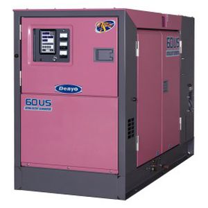 Gruppo elettrogeno diesel - DCA-60USI - Denyo - trifase / stazionario / 50 Hz