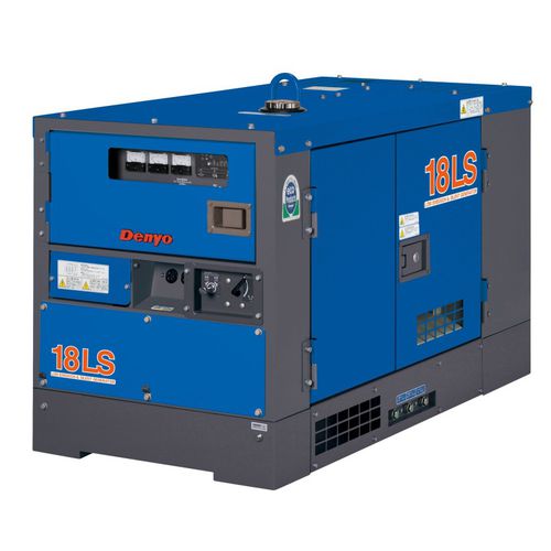 Gruppo elettrogeno diesel - TLG-18LSY - Denyo - trifase / portatile / 50 Hz