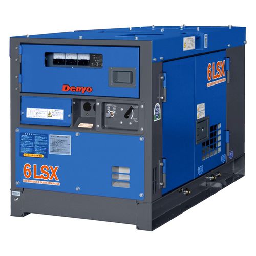 Gruppo elettrogeno diesel - DCA-6LSX - Denyo - monofase / portatile / 50 Hz
