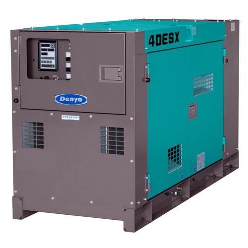 Gruppo elettrogeno diesel - DCA-40ESX - Denyo - monofase / stazionario / 50 Hz