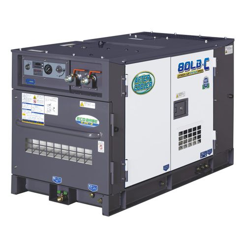 Compressore a vite - DIS-80LBE-C - Denyo - d'aria / con motore diesel / portatile