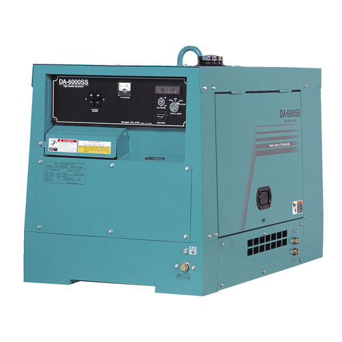 Gruppo elettrogeno a noleggio - DA-6000SS - Denyo - diesel / monofase / stazionario