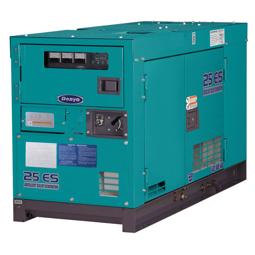 Gruppo elettrogeno diesel - DCA-25ESK - Denyo - trifase / stazionario / portatile