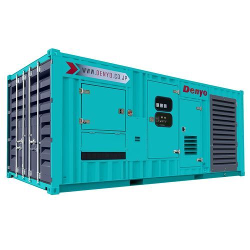 Gruppo elettrogeno diesel - DCA-1400SCC - Denyo - trifase / in containers / 50 Hz