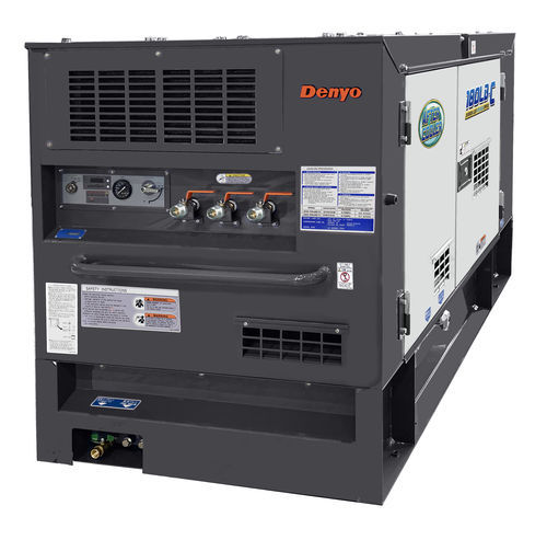 Compressore a vite - DAS-180LBE - Denyo - d'aria / con motore diesel / mobile