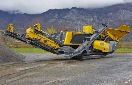 Frantoio a percussione - I4e - keestrack - mobile / secondario / per il settore terziario