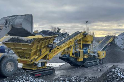 Frantoio a cono - H6se - keestrack - mobile / per il settore terziario