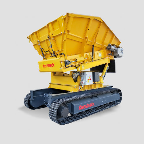 Alimentatore a piastre snodate - A6e - keestrack - di convogliamento / per nastro trasportatore / elettrico