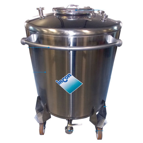 Contenitore IBC in acciaio inossidabile - SCL series - INCON - per alimenti / di prodotto chimico / per prodotti farmaceutici