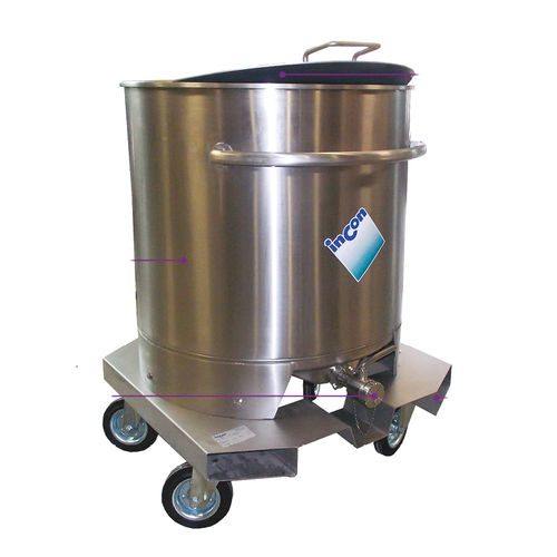 Recipiente di miscelazione - SBPM series - INCON - per contenitori IBC / in acciaio inossidabile / cilindrico