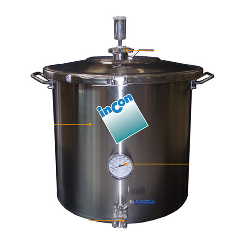 Serbatoio di stoccaggio - FERMBEER P series - INCON - per birra / in acciaio inossidabile / cilindrico