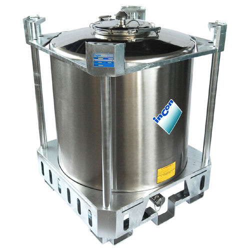 Contenitore IBC in acciaio galvanizzato - PC series - INCON - per alimenti / di prodotto chimico / per prodotti farmaceutici