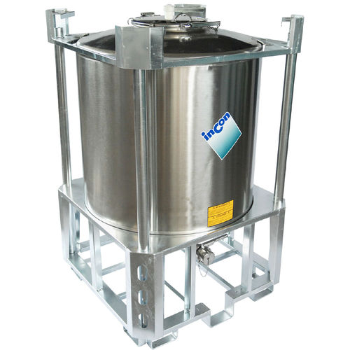 Contenitore IBC in acciaio inossidabile - PH series - INCON - per alimenti / di prodotto chimico / per prodotti farmaceutici