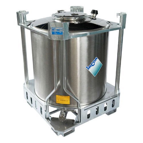 Contenitore IBC UN - PLI series - INCON - in acciaio inossidabile / per prodotti pericolosi / di stoccaggio