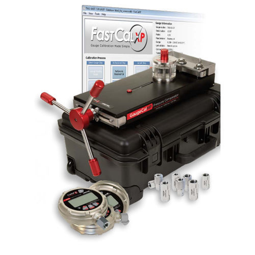 Sistema di calibratura di pressione - CrystalCalHP  - Ametek Calibration - per manometro / da laboratorio / portatile