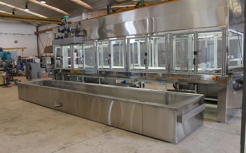 Friggitrice industriale in continuo - Tecno Pool - per carne / per snack / per pesce