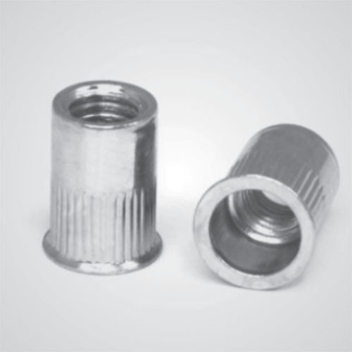 Dado autoagganciante cieco - SM Series - Arihant Panel Fittings Private Limited - zigrinato / in acciaio zincato