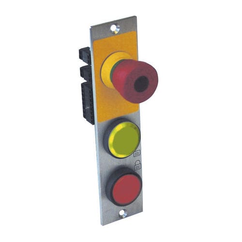 Sistema di controllo per camera bianca - EltVTR - DICTATOR Technik - per porta