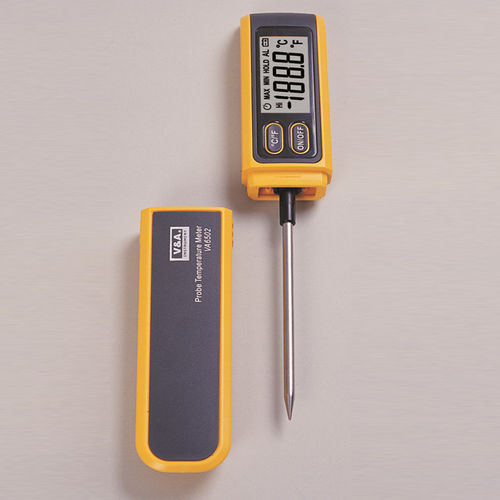 Termometro con sonda - VA6502 - Shanghai Yi Hua V&A Instrument Co., Ltd. - digitale / portatile / industriale