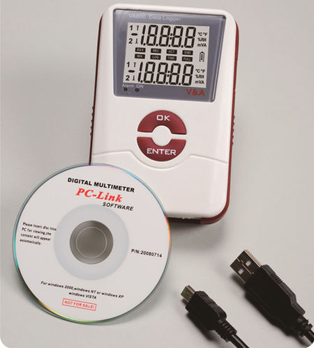 Registratore di dati di temperatura - VA600 Series - Shanghai Yi Hua V&A Instrument Co., Ltd. - di umidità / di tensione / di corrente