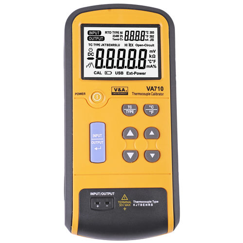 Calibratore di temperatura - VA710 - Shanghai Yi Hua V&A Instrument Co., Ltd. - per  termocoppia / digitale / portatile