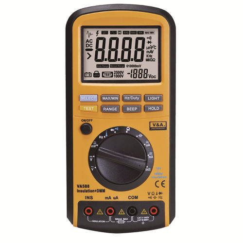 Multimetro digitale - VA588 - Shanghai Yi Hua V&A Instrument Co., Ltd. - portatile / 1000 V / cat III