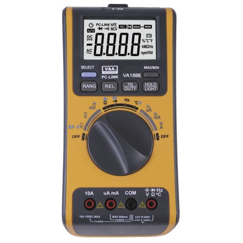 Multimetro digitale - VA18/VA18BE - Shanghai Yi Hua V&A Instrument Co., Ltd. - portatile / 1000 V / 600 V