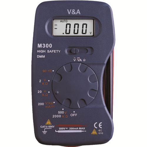 Multimetro digitale - M300, M320 - Shanghai Yi Hua V&A Instrument Co., Ltd. - tascabile / 600 V / 400 mA