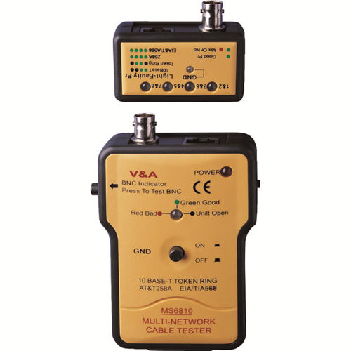 Tester di cablaggio - MS6810 - Shanghai Yi Hua V&A Instrument Co., Ltd. - di rete / portatile