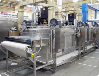 Forno a tunnel - Ferrite Company - per essiccazione / a microonde