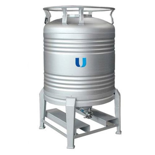 Contenitore IBC in acciaio inossidabile - ASC series - HIRSCHFELD EMBALLAGES - per alimenti / di stoccaggio / da trasporto