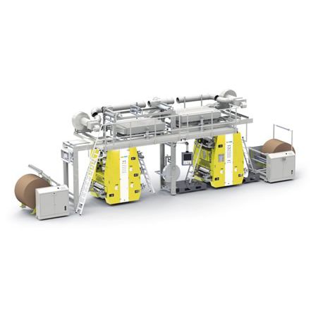 Macchina da stampa flessografica per carta - HOLWEG GROUP S.A.S.U. - in linea / a 8 colori / a 6 colori