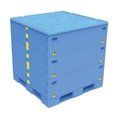 Cassetta in plastica - MSC series  - Inpack Global Co., Ltd - di stoccaggio / da trasporto / per applicazioni alimentari