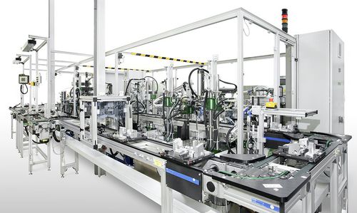 Sistema di avvitamento e di assemblaggio completamente automatico - DEPRAG SCHULZ GMBH u. CO. KG - per l'industria elettronica / stazionario