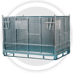 Cassa-pallet in acciaio - Nefab